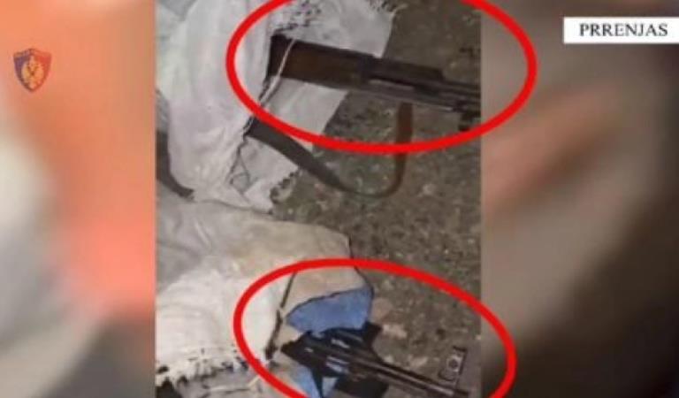 Уапсен жител на Прењас при обид да шверцува оружје од Македонија во Албанија