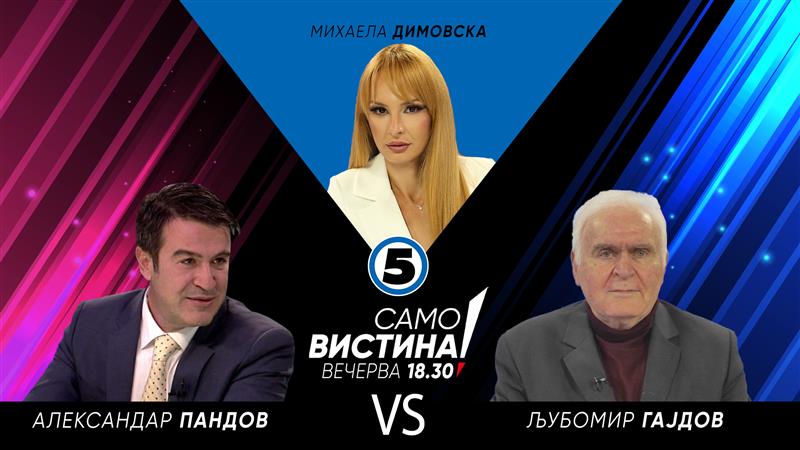 Александар Пандов и Љубомир Гајдов во „Само вистина“