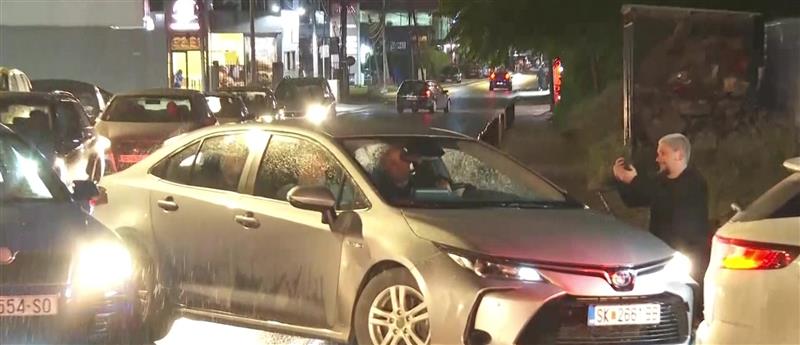 Љупчо Палевски е однесен во затворот во Шутка (ВИДЕО)