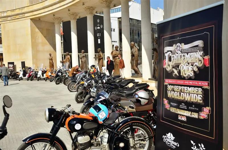 Скопје деветта година дел од „The Distinguished Gentlmens Ride“
