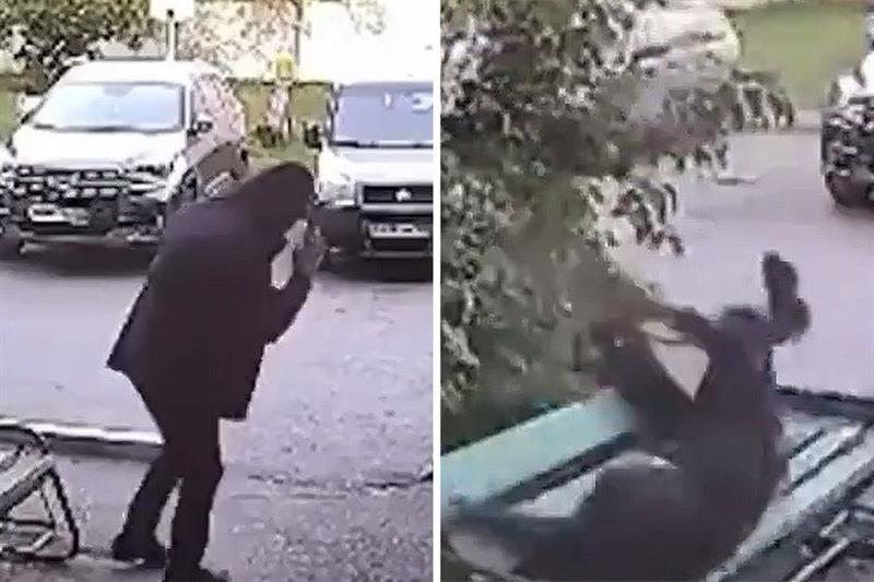 Пијан Русин падна од трети кат, стана и продолжи да оди како ништо да не било (ВИДЕО)