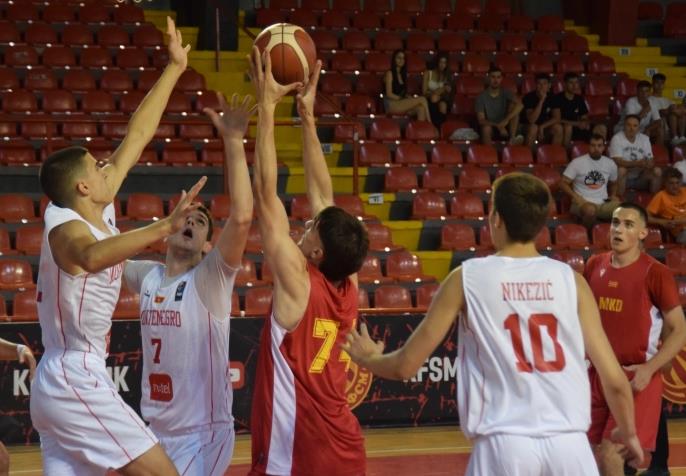 Јуниорската селекција на Македонија минимално поразена од Црна Гора