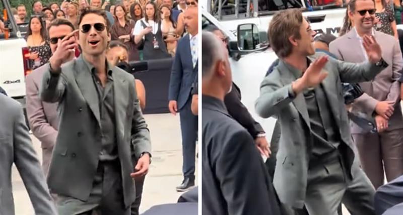 Познат актер заигра пред фановите на премиерата на новиот филм (ВИДЕО)