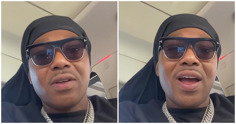 Американски рапер бесно го напушти авионот, откако го избркале од прва класа (ВИДЕО)