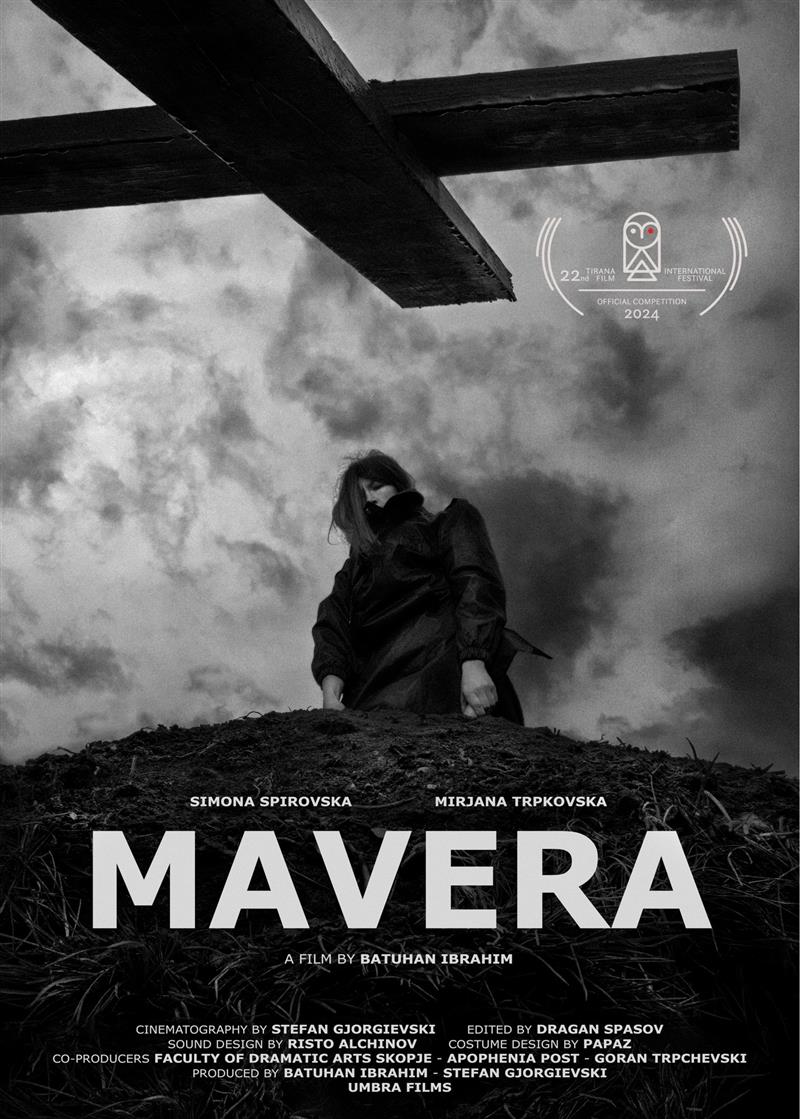 Независниот краток игран филм "Мавера" во офивијалната селекција на филмски фестивал во Тиранa
