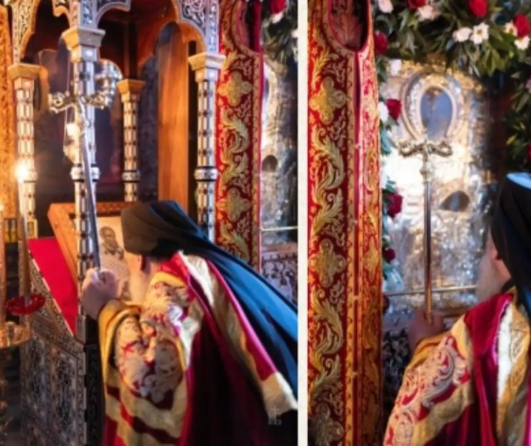 Благослов од владиката Партениј за правословните семејства во дебарско