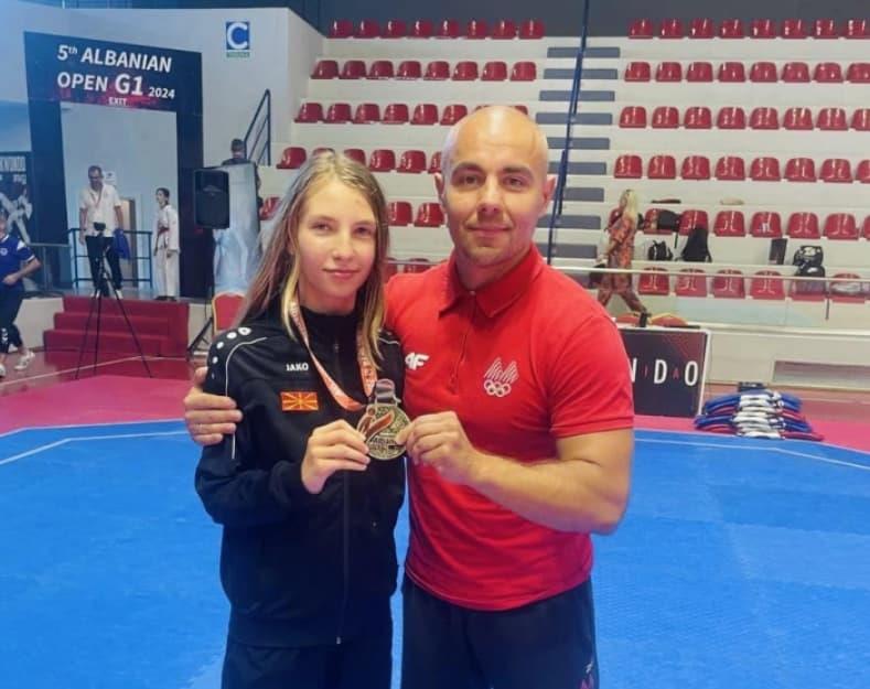 Македонката Ведрана Тунески освои злато на Е2 во Тирана