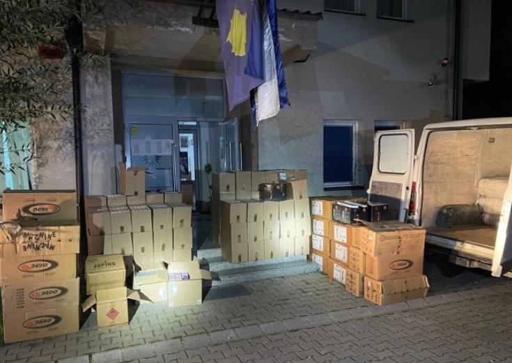 Косовската полиција заплени шверцувана стока од Македонија вредна 120.000 евра