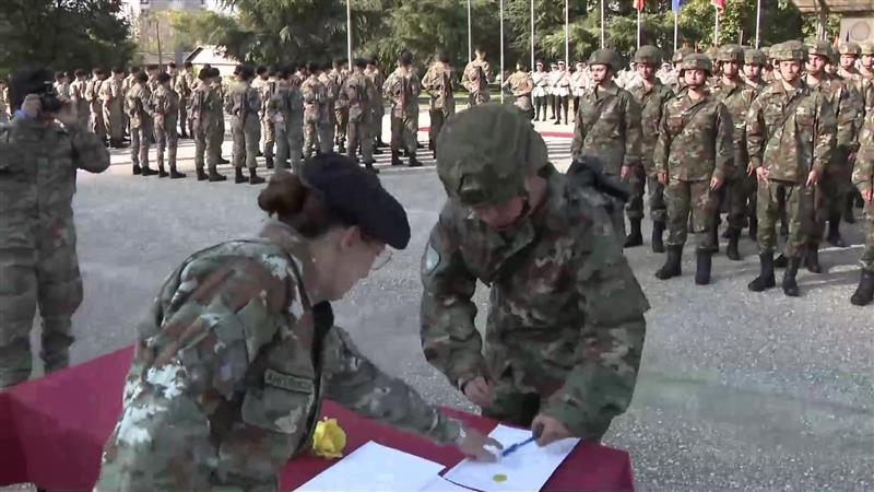 33 питомци дадоа заклетва во воената академија „Генерал Михајло Апостолски “
