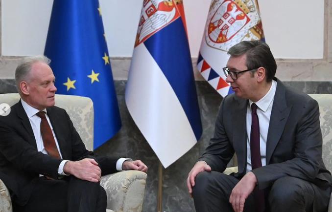 Вучиќ и Копман разговараа за забрзување на европскиот пат на Србија