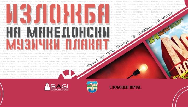 Изложба на музички плакати во Музеј на град Скопје