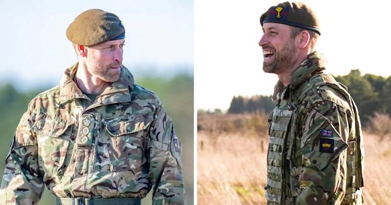 Фотографии од принцот Вилијам во воена униформа се проширија на Интернет, фановите воодушевени