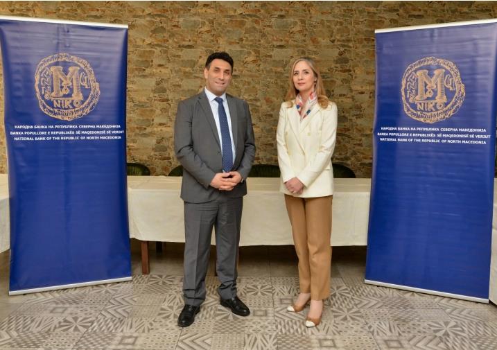 Средба на Народната банка и ЕБОР за новата Стратегија за Македонија за 2025-2030 година 