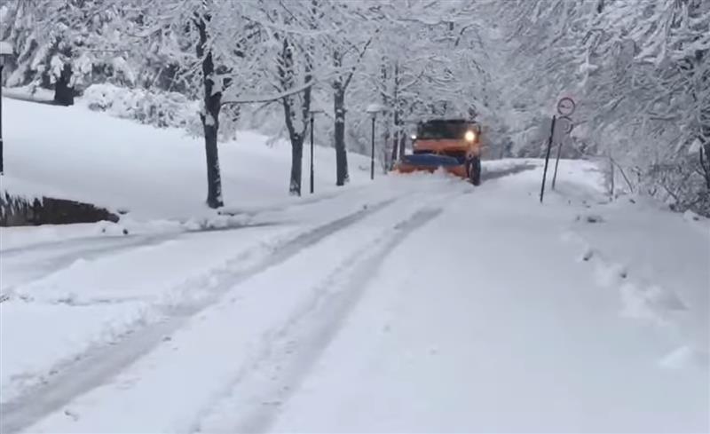 Јанчев: Во Михајлово снежна покривка од  25 см, се расчистува снегот на патните правци