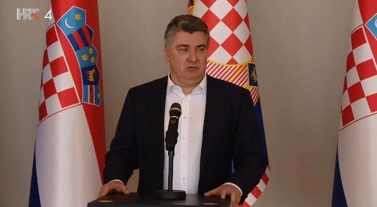 Милановиќ до хрватската ДИК ја поднесе својата кандидатура за претседател