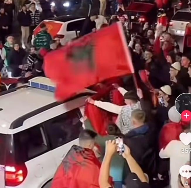 Притвор за 20- годишник кој се обидел да запали албанско знаме