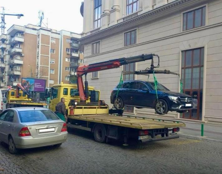 ПОЦ:Со „пајак“ отстранети 155 возила минатата недела во општина Центар