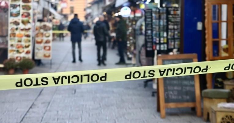 Вооружена престрелка во сараевската Башчаршија- еден е повреден, друг е во бегство