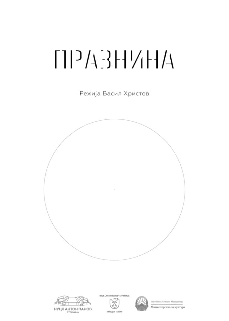 „Празнина“-последна премиера за годинава на Струмичкиот театар
