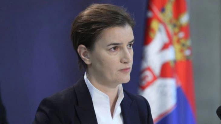 Брнабиќ утре ќе поднесе 100 потписи од пратениците за референдум за доверба на Вучиќ