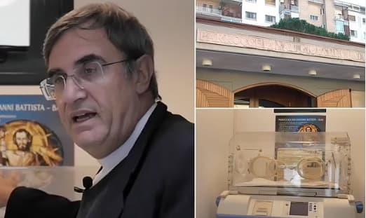 Италијански свештеник е осомничен за мистериозна смрт на новороденче во црква
