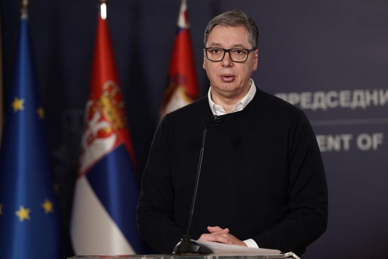 Вучиќ: И да ми вперат пиштол на чело, нема да дозволам уништување на Србија (ВИДЕО)
