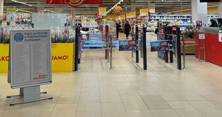 Хрватските власти ги објавија податоците за денешниот бојкот на маркетите 