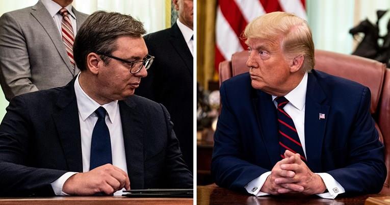 Трамп му иоспрати писмо на Вучиќ- ги испофали и него и Србија 