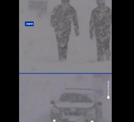 Видео: Снежна лавина блокираше хотели, луѓе евакуирани со хеликоптери кај Фукушима