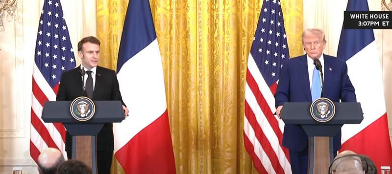 Трамп: Европа мора да плати за украинската безбедност; Макрон: Не смее да ја жртвуваме Украина