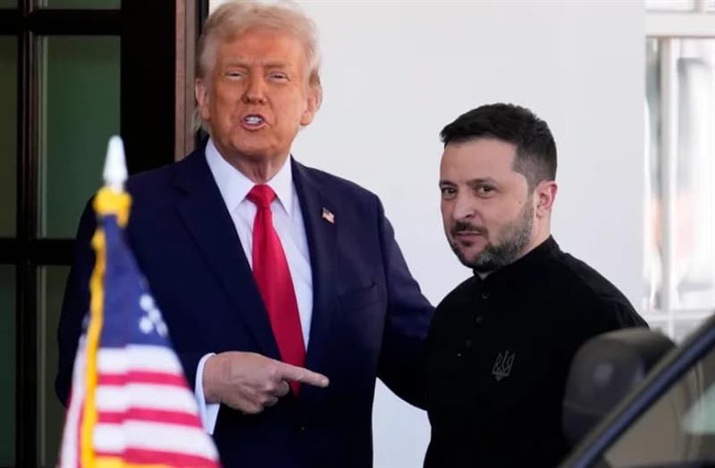 Зеленски пристигна кај Трамп - се очекува потпишување договор за ретки минерали (ВИДЕО)