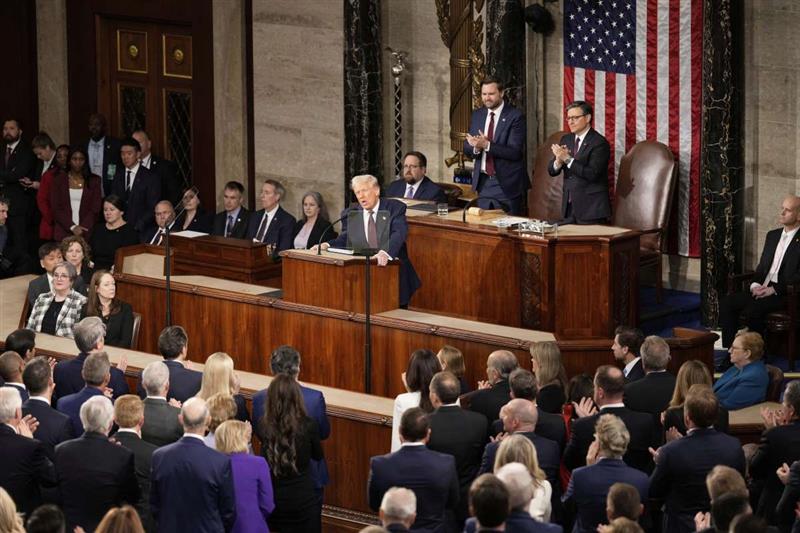 Обраќањето на Трамп во Конгресот го следеле на ТВ 36,6 милиони луѓе во САД