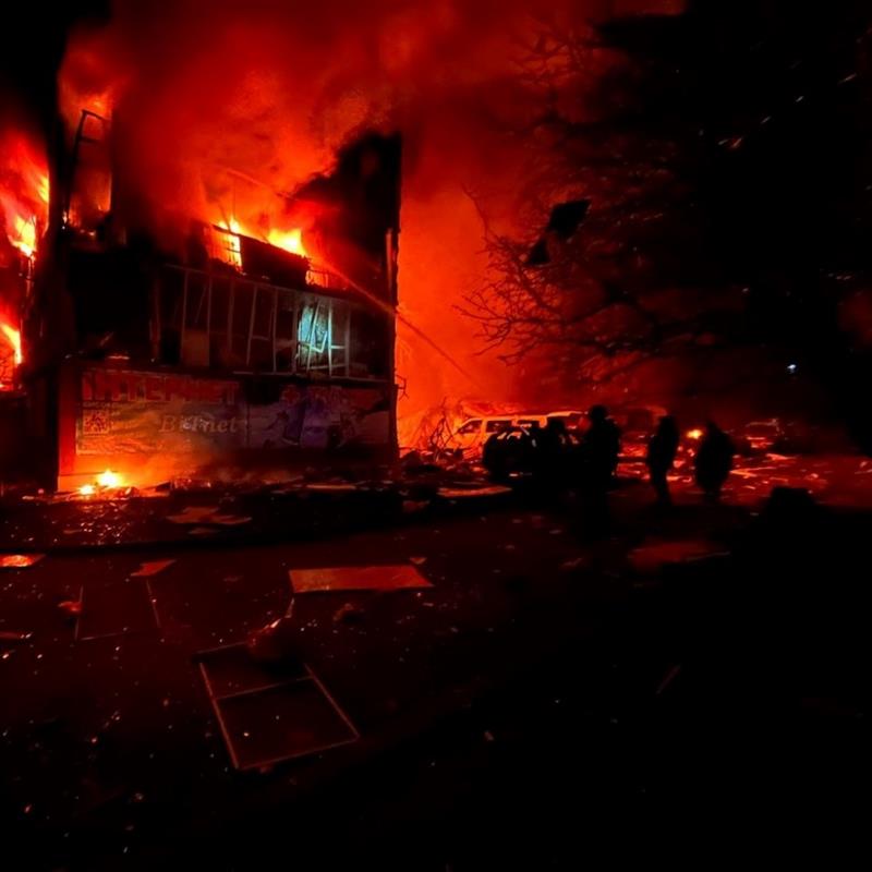 Украинските сили извршиле напади со дронови на руска територија