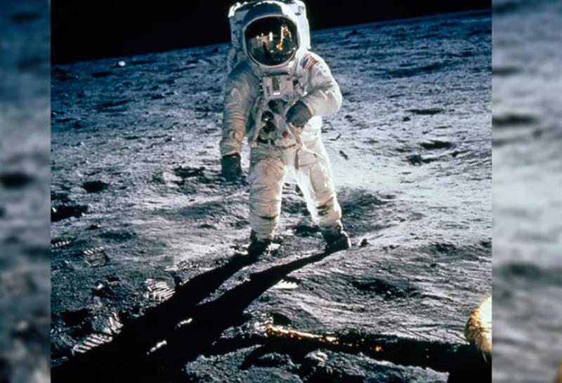 Ја зголемил најпознатата фотографија од Месечината и забележал нешто шокантно (ВИДЕО)