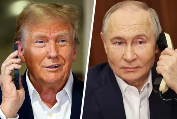 Почна разговорот на Трамп со Путин