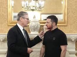 Стармер по разговорите со Зеленски: Ќе стоиме покрај Украина колку што е потребно