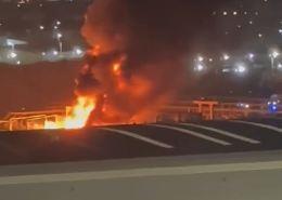Над 16.000 домови без струја поради пожарот во Лондон, затворен аеродромот Хитроу