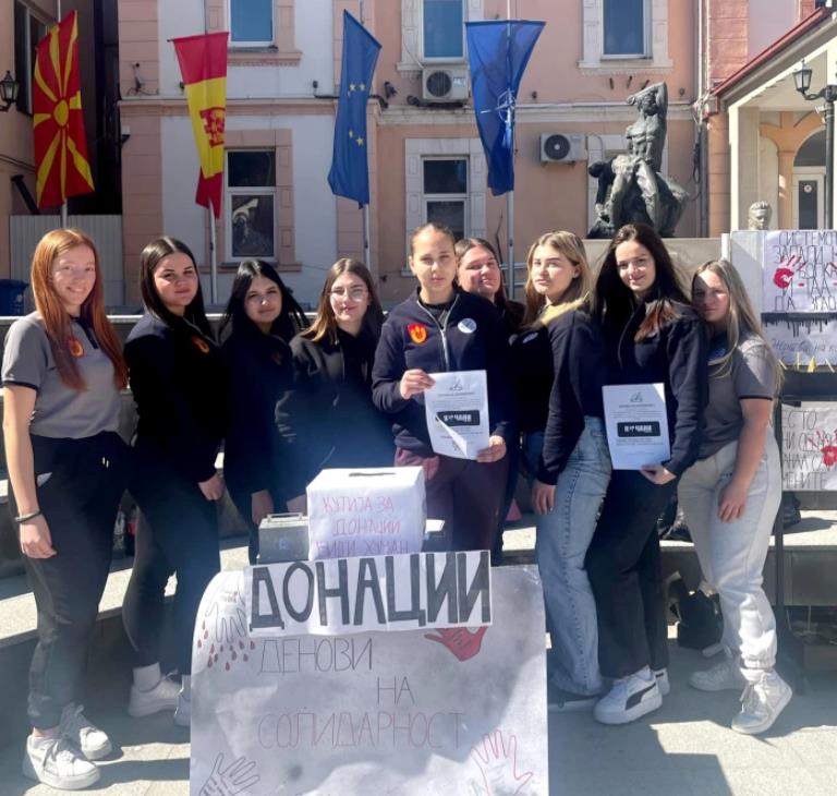 Средношколците од Крива Паланка организираат „Денови на солидарност“ за семејствата од Кочани