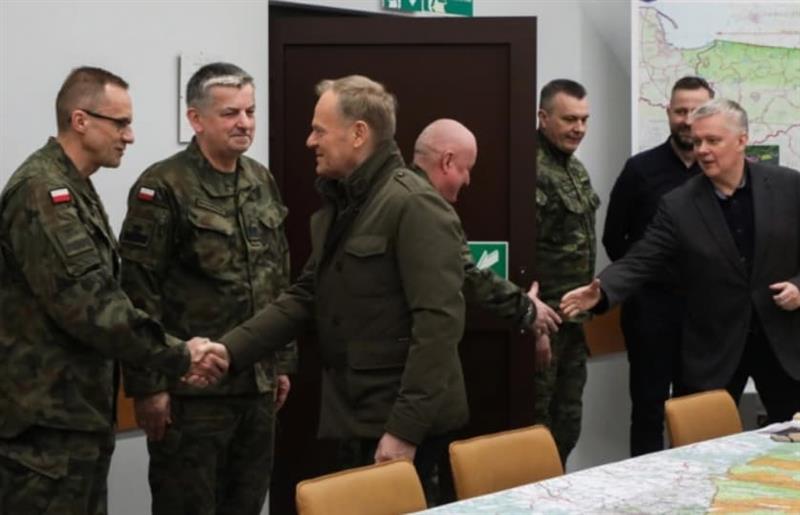 Туск: Одбраната на источната граница е заедничка обврска на НАТО и ЕУ