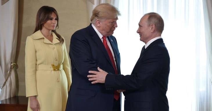 Трамп добил подарок портрет од Путин