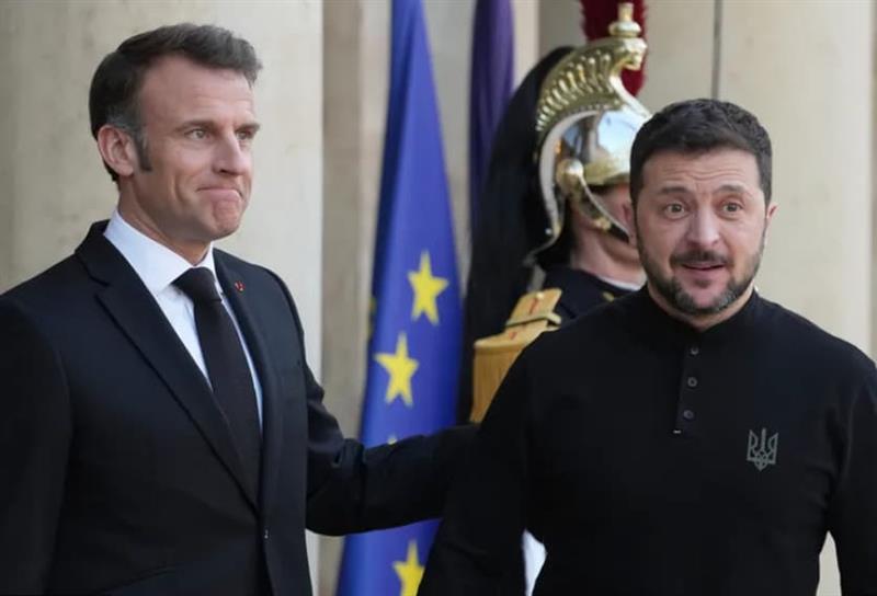 Се огласи Макрон по средбата со Зеленски: Агресивноста на Русија има директно влијание
