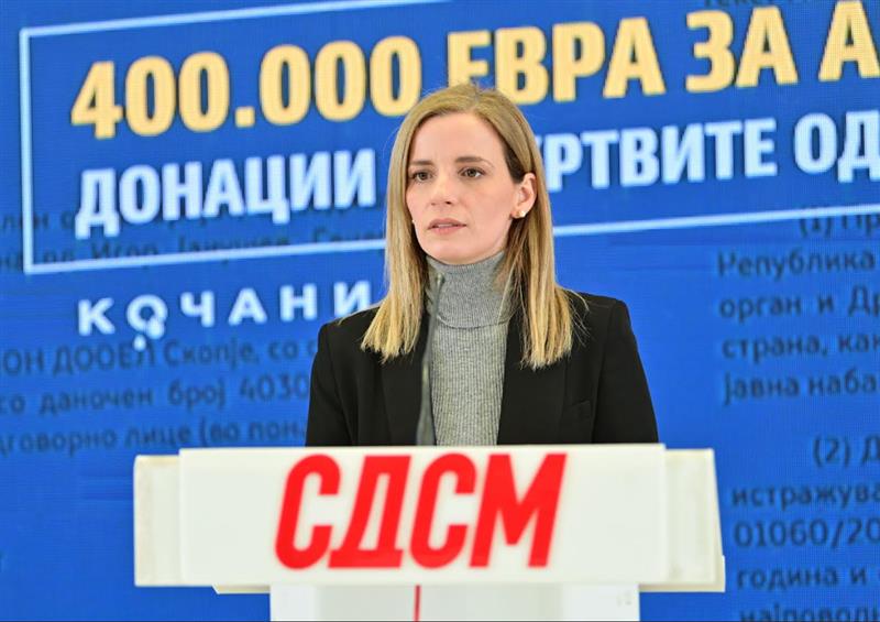 СДСМ: Владата троши 400.000 евра за анкети за мерење рејтингот на Мицкоски