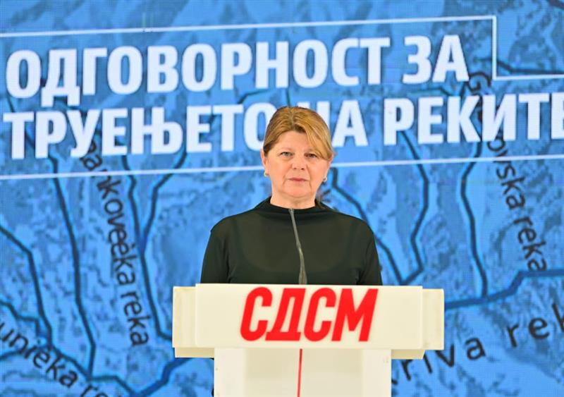 СДСМ: Еколошка катастрофа и труење на реките, храната под ризик