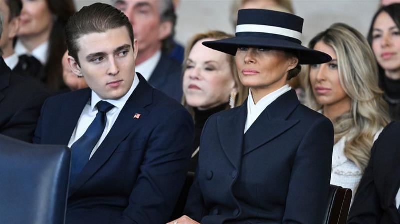 Меланија и Барон имаат таен јазик: Зборуваат на словенечки, Трамп не ги разбира