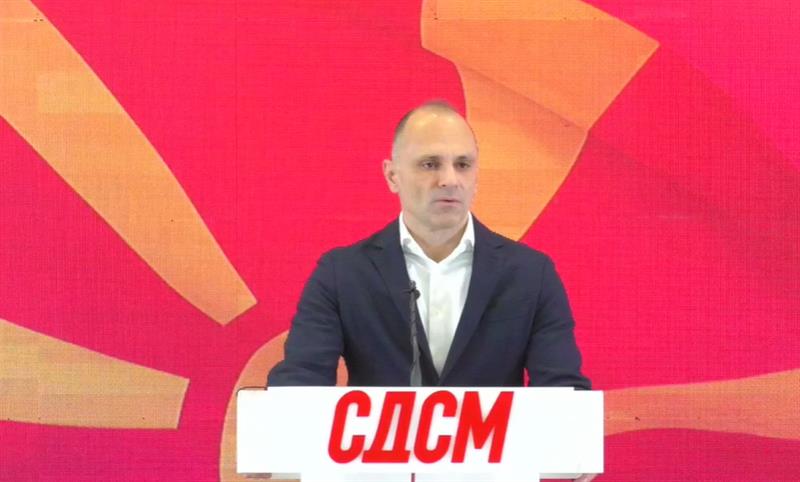 Претседателот на СДСМ Филипче во работна посета на Брисел