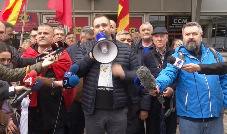 ССМ бара минимална плата од 500 евра, во спротивно генерален штрајк или протест