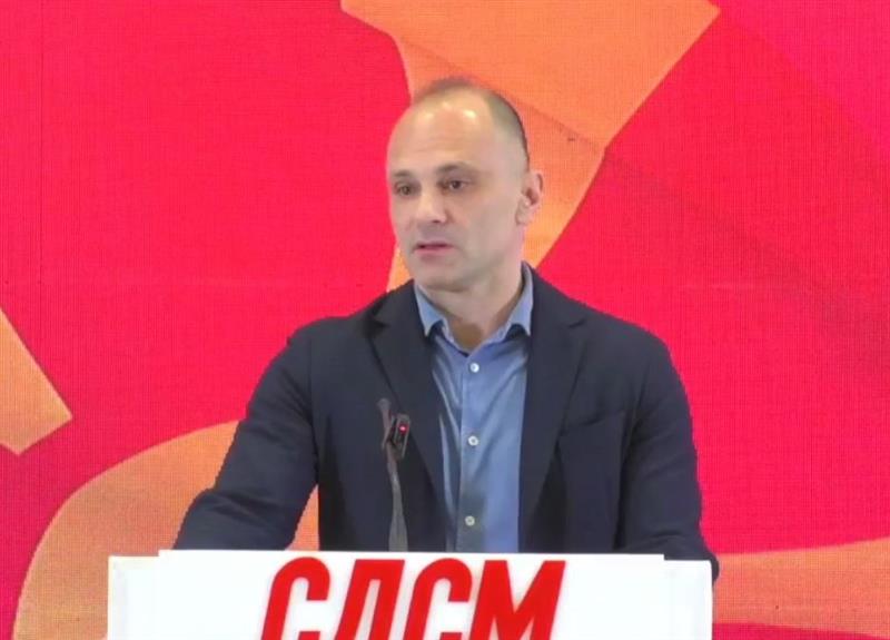 Венко Филипче официјално избран за претседател на СДСМ на внатрепартиски избори