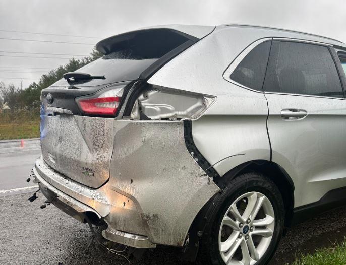 Гром удри во „Ford Edge“ среде возење: Погледнете што настрада (ФОТО)