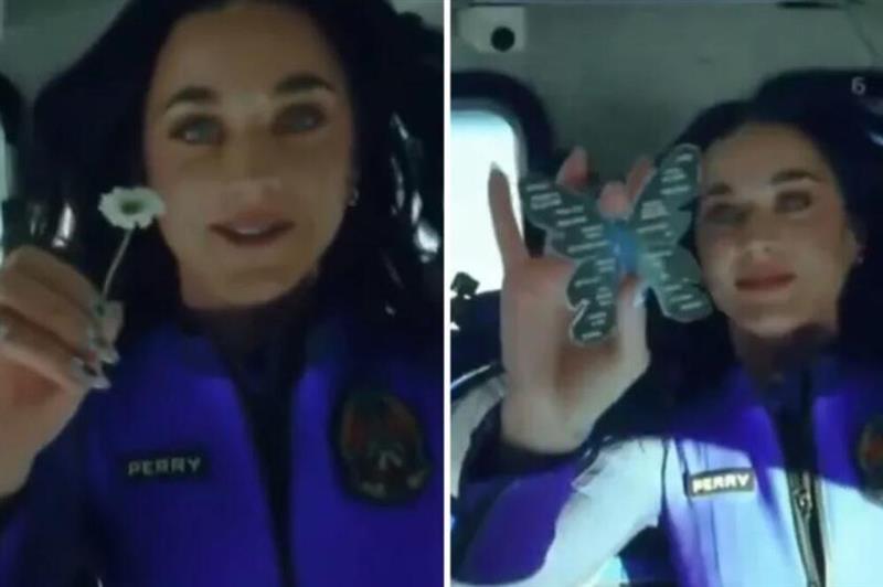 Видео: Кети Пери „се јави“ од вселената 