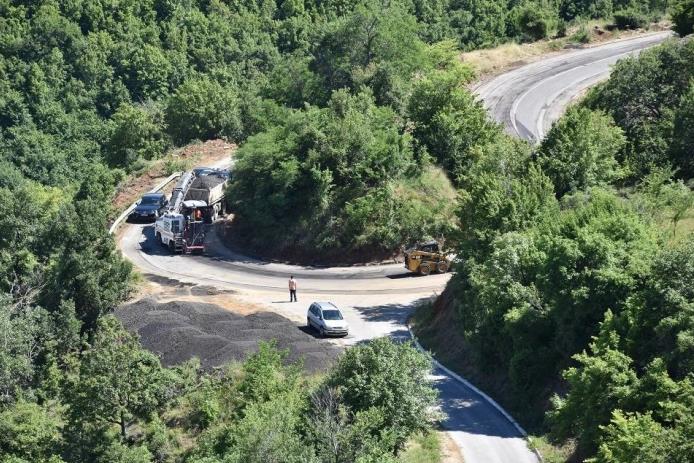 Во завршна фаза рехабилитацијата на патот од Охрид до Св. Наум